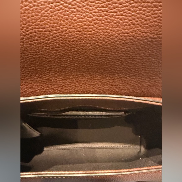 Versace Brown Virtus Tote Bag Leather NWT - Picture 9 of 10